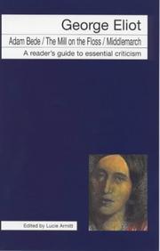 Cover of: George Eliot (Icon Reader's Guides to Essential Criticism)