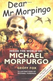 Cover of: Dear Mr Morpingo by Geoff Fox
