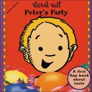 Cover of: Peter's Party (English-Gujarati) (Senses series)