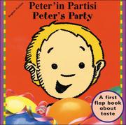 Cover of: Peter's Party (English-Turkish) (Senses series)