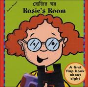 Cover of: Rosie's Room (English - Bengali) (Senses series)