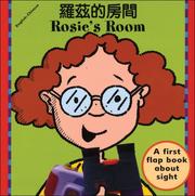 Cover of: Rosie's Room (English-Chinese) (Senses series)