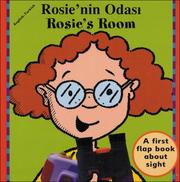 Cover of: Rosie's Room (English-Turkish) (Senses series)