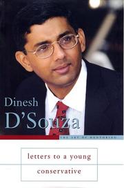 Cover of: Letters to a Young Conservative by Dinesh D'Souza