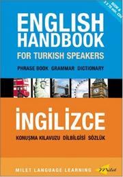 English Handbook for Turkish Speakers by B. Orhan Dogan