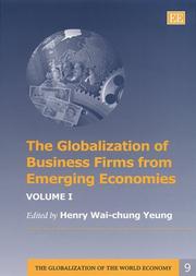 Cover of: The Globalization of Business Firms from Emerging Economies (The Globalization of the World Economy)