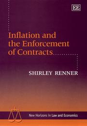Inflation and the Enforcement of Contracts by Shirley Renner