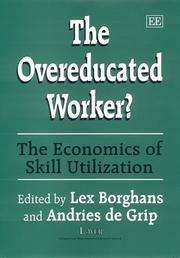 Cover of: The Overeducated Worker? | 