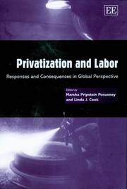 Cover of: Privatization and Labor: Responses and Consequences in Global Perspective