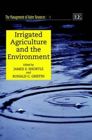 Cover of: Irrigated Agriculture and the Environment (The Management of Water Resources Series)