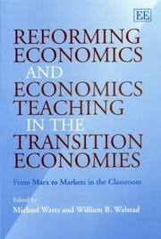 Cover of: Reforming Economics and Economics Teaching in the Transition Economies by 