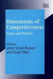 Cover of: Dimensions of Competitiveness: Issues and Policies