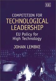 Competition for Technological Leadership by Johan Lembke