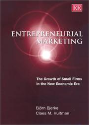 Cover of: Entrepreneurial Marketing by Bjorn Bjerke, Claes Hultman