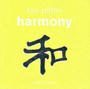 Cover of: Tao Paths: Harmony (Tao Paths)