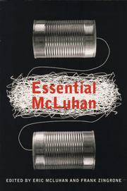 Cover of: Essential McLuhan by Marshall McLuhan