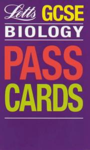 Cover of: GCSE Passcards Biology (Keyfacts GCSE Passcards)