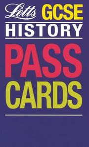 Cover of: GCSE Passcards History (Keyfacts GCSE Passcards)