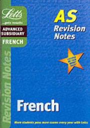 Cover of: French (Letts Revision Notes)