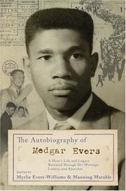Cover of: The Autobiography of Medgar Evers by 