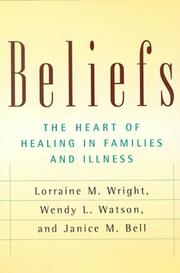 Cover of: Beliefs by Lorraine M. Wright, Lorraine M. Wright