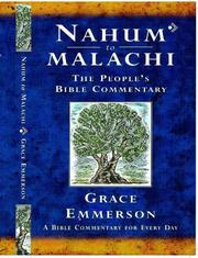 Cover of: Nahum to Malachi | Grace Emmerson