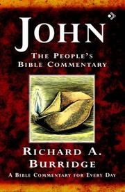 Cover of: John by Richard A. Burridge