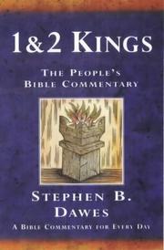 Cover of: 1 and 2 Kings: A Bible Commentary for Every Day (People's Bible Commentary)