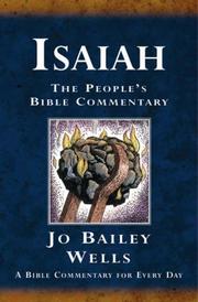 Cover of: Isaiah (People's Bible Commentaries)