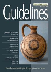 Cover of: Guidelines