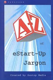 Cover of: A-Z of Estart-Up Jargon | Suntop Media
