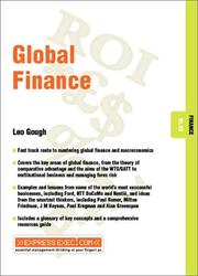 Cover of: Global Finance