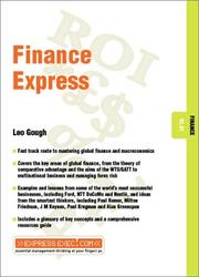 Cover of: Finance Express