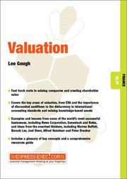 Cover of: Valuation by Leo Gough