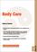 Cover of: Body Care