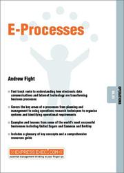 Cover of: E-Processes