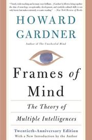 Cover of: Frames of mind by Howard Gardner