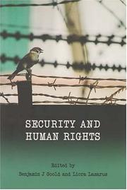 Cover of: Security and Human Rights