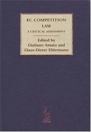 Cover of: EC Competition Law: A Critical Assessment