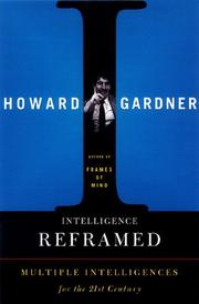 Cover of: Intelligence Reframed by Howard Gardner