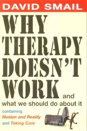 Cover of: Why Therapy Doesn't Work
