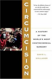 Cover of: Circumcision by David L. Gollaher