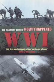 Cover of: The Mammoth Book of How It Happened by Jon E. Lewis, Jon E. Lewis