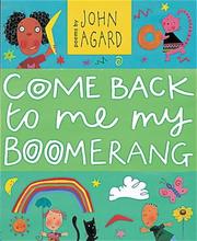 Cover of: Come Back to Me, My Boomerang (Pick Up a Poem)