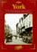 Cover of: York (Town & City Series: Pictorial Memories)