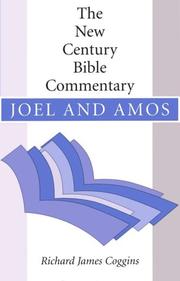 Cover of: Joel and Amos (The New Century Bible Commentary) | Richard Coggins