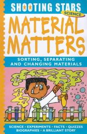 Cover of: Material Matters (Shooting Stars) by Robert Roland