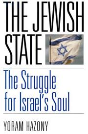 Cover of: The Jewish State  by Yoram Hazony