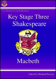 Cover of: KS3 Shakespeare by Richard Parsons