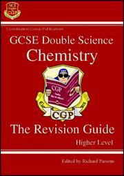 Cover of: GCSE Double Science (Double Science Revision Guides) by Richard Parsons, Paddy Gannon